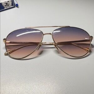 Isabel Marant Gold and Gradient Sunglasses